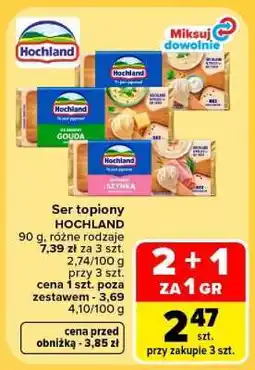 Carrefour Ser topiony HOCHLAND oferta