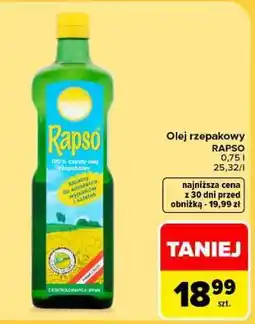 Carrefour Olej rzepakowy oferta