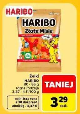 Carrefour HARIBO Złote misie oferta