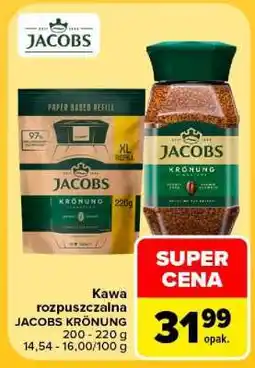 Carrefour Kawa rozpuszczalna Jacobs Krönung oferta