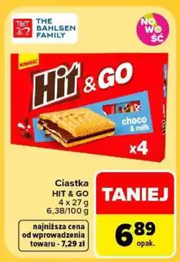Carrefour Ciastka HIT & GO oferta
