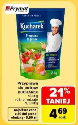 Carrefour Przyprawa do potraw Kucharek oferta