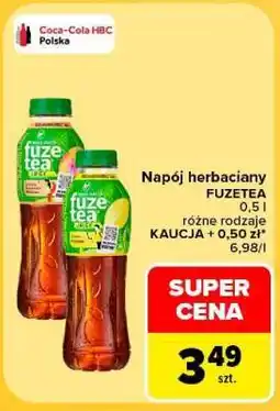Carrefour Napój herbaciany Fuzetea oferta