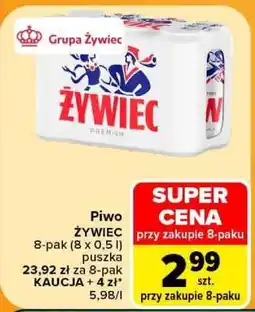 Carrefour Piwo Żywiec oferta