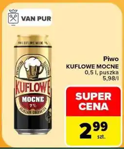 Carrefour Piwo Kuflowe Mocne oferta