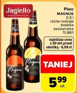 Carrefour Piwo Magnus oferta