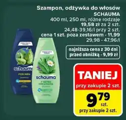 Carrefour Szampon, odżywka do włosów SCHAUMA oferta