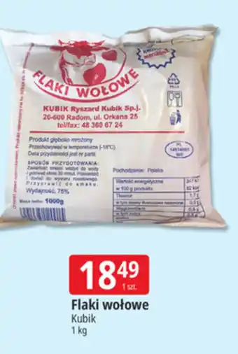 Flaki wołowe Kubik
