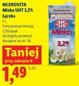 Lidl Mleko UHT 3,2% oferta