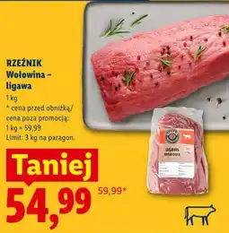 Lidl Rzeźnik Wołowina - ligawa oferta