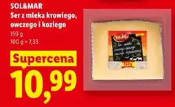 Lidl Ser z mleka krowiego, owczego i koziego oferta