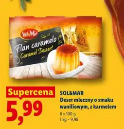 Lidl SOL&MAR Flan caramelo oferta