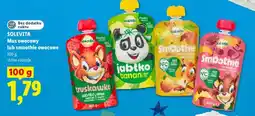 Lidl Solevita Mus owocowy lub smoothie owocowe oferta