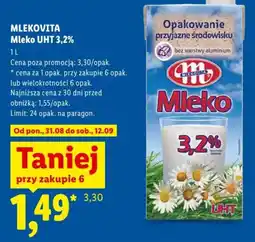 Lidl Mleko UHT 3,2% oferta