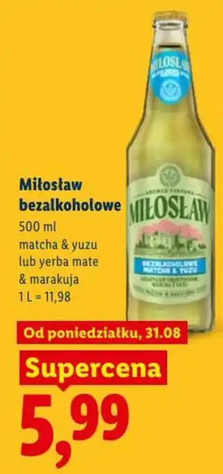 Lidl Miłosław bezalkoholowe oferta