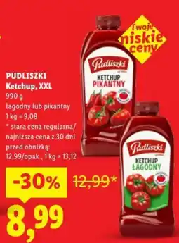 Lidl Ketchup Pudliszki oferta