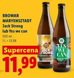 Lidl Jack Strong lub Yes we can oferta