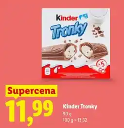 Lidl Kinder Tronky oferta