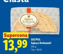 Lidl Sękacz Królewski oferta
