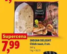 Lidl Indian Delight Chleb naan oferta