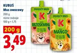 Lidl KUBUS Mus owocowy oferta