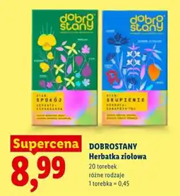 Lidl DOBROSTANY Herbatka ziołowa oferta