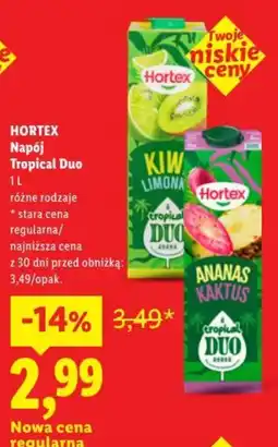 Lidl Napój Tropical Duo oferta