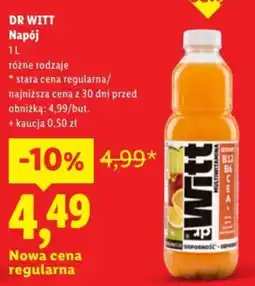 Lidl Napój Dr Witt oferta