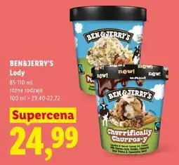 Lidl Ben&Jerry's Lody oferta