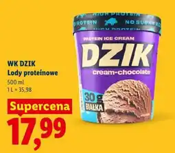 Lidl Lody proteinowe Dzik oferta