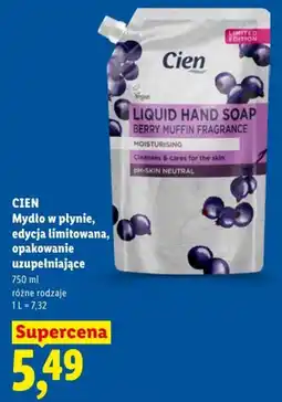Lidl Cien Mydło w płynie oferta