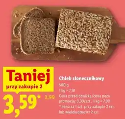 Lidl Chleb słonecznikowy oferta