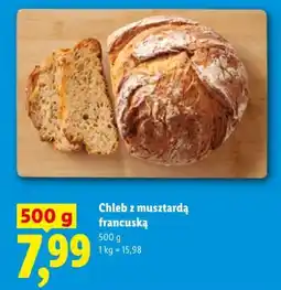 Lidl Chleb z musztardą francuską oferta