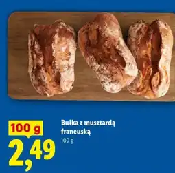 Lidl Bułka z musztardą francuską oferta