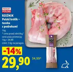 Lidl RZEŹNIK Polski królik oferta