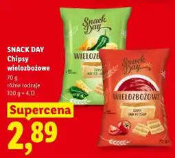 Lidl Snack Day Chipsy wielozbożowe oferta