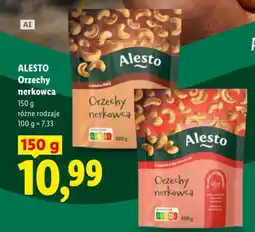 Lidl Alesto Orzechy nerkowca oferta