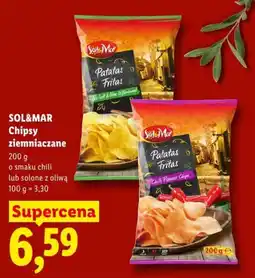 Lidl Chipsy ziemniaczane SOL&MAR oferta