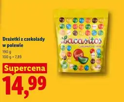 Lidl Drażetki z czekolady w polewie Lacasitos oferta