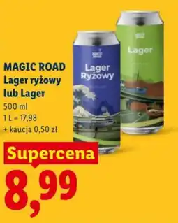 Lidl MAGIC ROAD Lager Ryzowy oferta