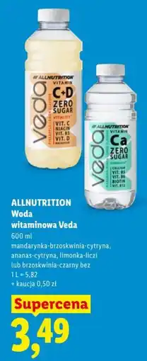 Lidl Woda witaminowa Veda oferta