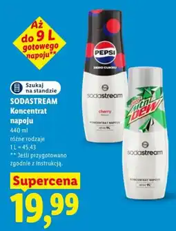 Lidl SODASTREAM Koncentrat napoju oferta