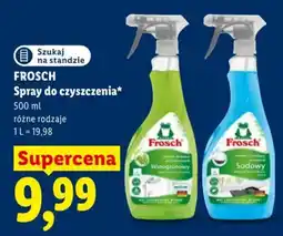 Lidl Spray do czyszczenia Frosch oferta