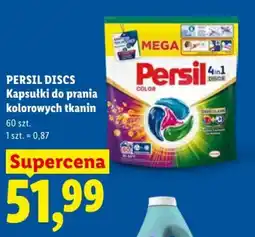 Lidl Persil Discs Kapsułki do prania kolorowych tkanin oferta