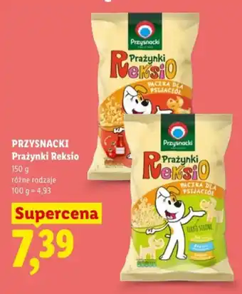 Lidl Prażynki Reksio oferta