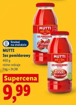 Lidl MUTTI Sos pomidorowy oferta