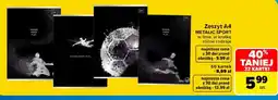 Carrefour Zeszyt A4 METALIC SPORT oferta