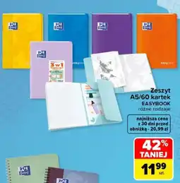 Carrefour Zeszyt EASYBOOK oferta