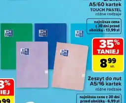 Carrefour Zeszyt do nut Oxford oferta