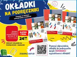 Carrefour Zestaw okładek uniwersalnych dla klas 4-8 oferta